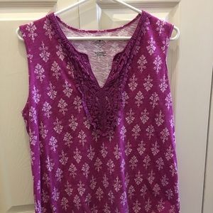 Ladies Sleeveless Blouse! Size Large